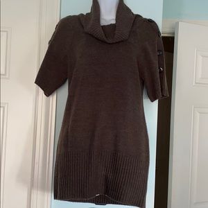 Cute cow neck sweater